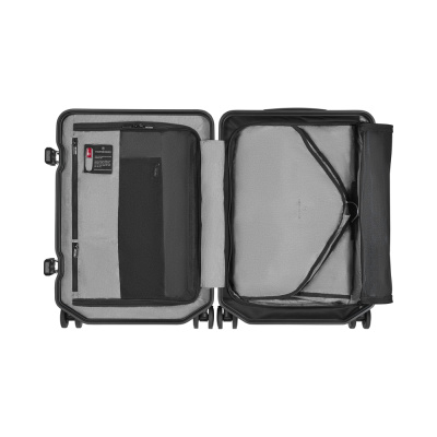 Чемодан VICTORINOX Lexicon Framed, черный, 100% поликарбонат Makrolon, 40x20x55 см, 33 л