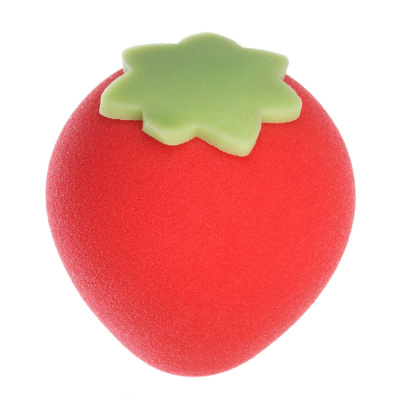 Спонж Dewal Beauty для нанесения макияжа (клубника), 1шт /уп)