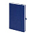 Бизнес-блокнот "Justy", 130*210 мм, темно-синий,  тв. обложка,  резинка 7 мм, блок-линейка