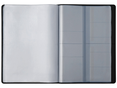 Органайзер Favor 2.0 для семейных документов на 4 комплекта документов, формат А4, черный