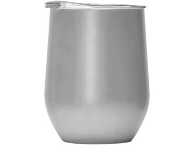 Вакуумная термокружка Sense, непротекаемая крышка, крафтовая упаковка, серый