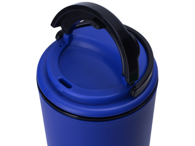 Стакан-тамблер Moment с кофейной крышкой, 350 мл, синий