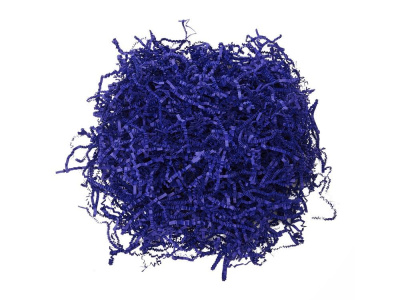 Бумажный наполнитель 30г, синий , размер 30 г