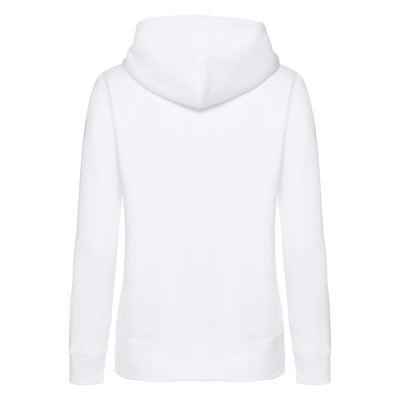 Толстовка "Lady-Fit Hooded Sweat Jacket", белый_L, 75% х/б, 25% п/э, 280 г/м2