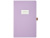 Ежедневник недатированный А5 Zefir с нашивкой, сиреневый