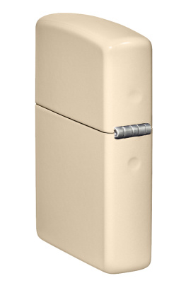 Зажигалка ZIPPO Classic с покрытием Flat Sand, латунь/сталь, бежевая, глянцевая, 38x13x57 мм