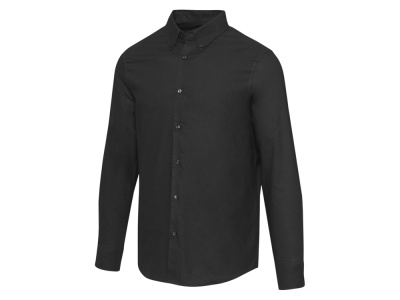 Sphene мужская рубашка оксфорд - сплошной черный , размер 3XL
