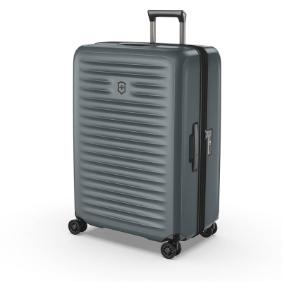Чемодан VICTORINOX Airox Advanced, серо-синий матовый, 100% поликарбонат Makrolon, 50x32x75 см, 103