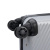 Чемодан TORBER ЛАМА, серебристый, ABS-пластик, 38 х 21 х 55 см, 37 л