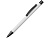 Ручка металлическая soft touch шариковая Tender, белый/серый