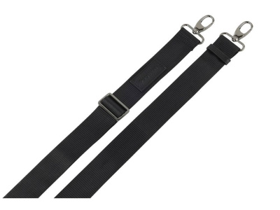 Сумка дорожная BUGATTI ЭЛЬЗА | ELSA, чёрная, воловья кожа/полиэстер, 47х22х24/30 см