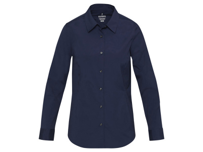 Carnelian женская рубашка из поплина - Navy Blue , размер S