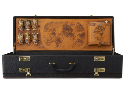 Подарочный набор Королевская охота, коричневый