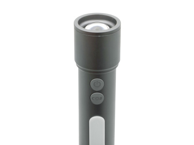 Фонарь аккумуляторный с регулируемым фокусом Vortez, 9 режимов, 650 Лм