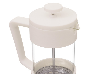 Пластиковый френч-пресс Intense, 600мл, белый