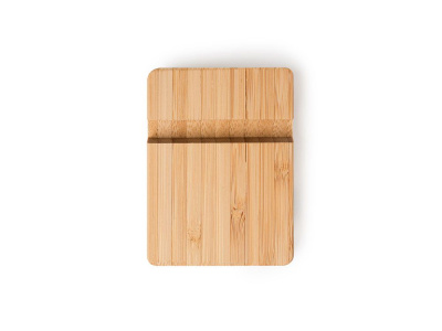 Подставка из бамбука ANTIX для мобильных устройств, планшетов или смартфонов, бежевый