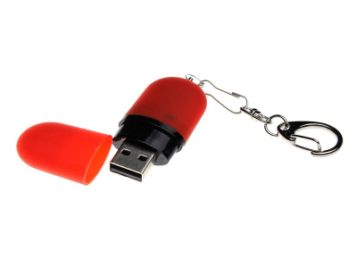 Флешка Goutte Soft-touch на 8 Гб, красный , размер 8Gb