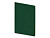 Бизнес-тетрадь А5 Pragmatic Contrast, 40 листов в клетку, темно-зеленый с салатовым срезом