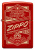 Зажигалка ZIPPO Classic с покрытием Metallic Red, латунь/сталь, красная, 38x13x57 мм