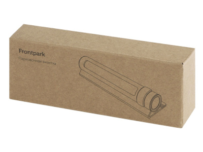 Парковочная табличка Frontpark, серебристый