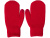Варежки Dunant, красный