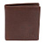 Бумажник KLONDIKE Dawson, натуральная кожа в коричневом цвете, 9,5 х 2 х 10,5 см