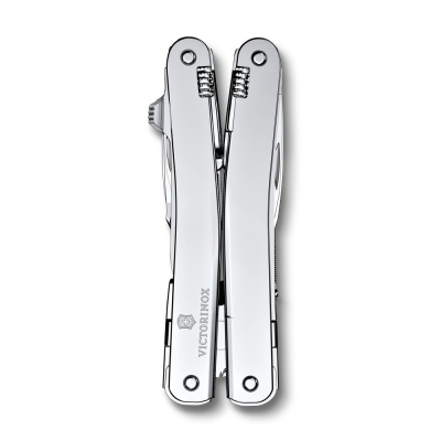 Мультитул VICTORINOX SwissTool Spirit MX, 105 мм, 24 функции, серебристый, в нейлоновом чехле