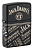 Зажигалка ZIPPO Jack Daniel's с покрытием Black Matte, латунь/сталь, разноцветная, 38x13x57 мм