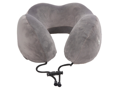 Подушка для путешествий с эффектом памяти Мемо Bluewinder Grey