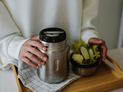 Термос для еды, вакуумный, бытовой, тм bobber. Объем 0.7 литра. Артикул Jerrycan-700 Glossy , размер 700 мл