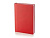 Ежедневник А5 датированный Leader 2026, красный