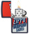 Зажигалка ZIPPO Color Block Design с покрытием Navy Matte, латунь/сталь, синяя, 38x13x57 мм