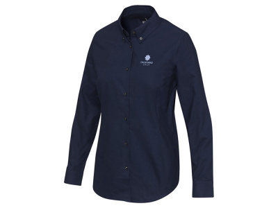 Sphene женская рубашка оксфорд - Navy Blue , размер 2XL