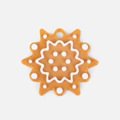 Мини-подвеска «Пряник», 3D-печать на заказ