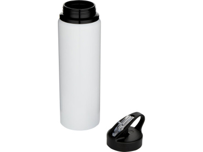 Одностенная бутылка для воды Fits/Фитц, изготовленная из нержавеющей стали, сертифицированной по стандарту RCS, объемом 800 мл - Белый