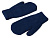 Варежки Dunant, темно-синий