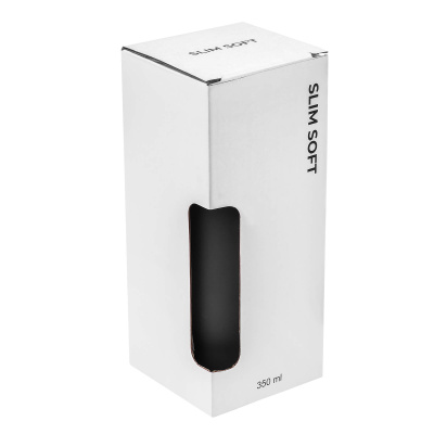 Термокружка SLIM SOFT COLOR 350мл. Черная 6030.08