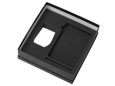 Подарочный набор c блокнотом C1, ручкой и термокружкой, зеленое яблоко , размер гибкая обложка