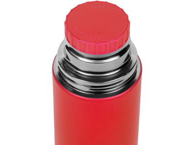 Термос Relaxika 101 (1 литр), красный (без лого) , размер 1000