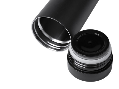 Термос Кларк из нержавеющей стали, объем 500 мл, черный