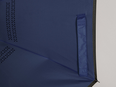 Зонт-трость наоборот Inversa, полуавтомат, темно-синий