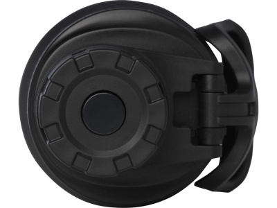 Бутылка для воды с вакуумной изоляцией Fortis/Фортис объемом 700 мл из меди и переработанной нержавеющей стали, сертифицированной по стандарту RCS, черный