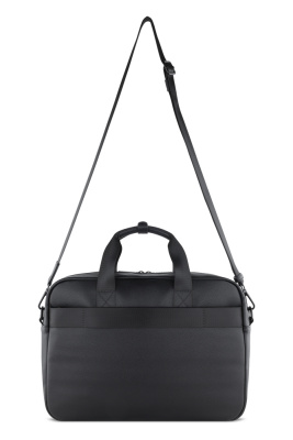 Портфель мужской BUGATTI РИКО | RICO, черный, полиуретан, 40 x 10 x 28,5 см