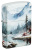 Зажигалка ZIPPO Frozen Valley с покрытием 540 Matte, латунь/сталь, разноцветная, матовая, 38x13x57 мм