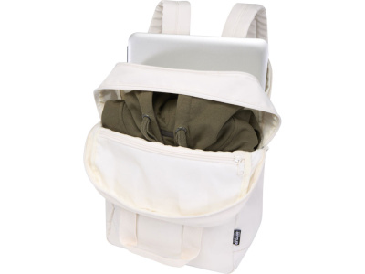 Трип 14 Эви рюкзак для ноутбука из переработанного материала объемом 9 л, кремовый
