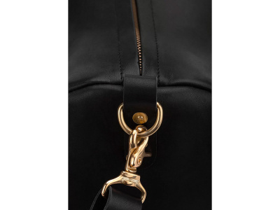 Дорожная сумка Угра, черный , размер С лого