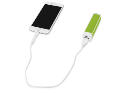 Подарочный набор Flashbank с флешкой и зарядным устройством, зеленый , размер 8ГБ