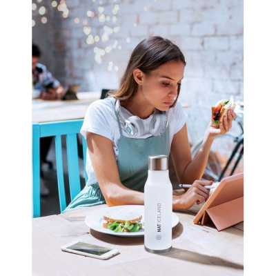 Бутылка 600 мл. прозрачно-белый