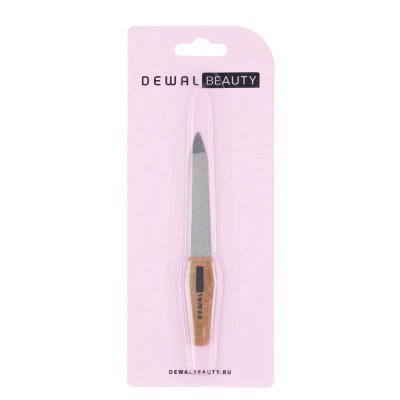 Пилка Dewal Beauty для ногтей с кокосовой ручкой, 9,3 см