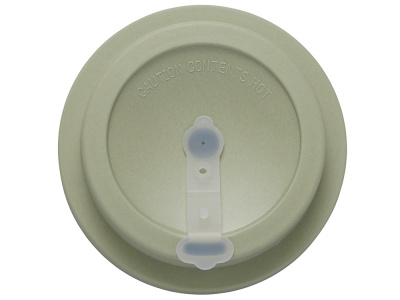 Термокружка Muffin из натуральных волокон, оливковый